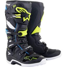 Alpinestars Μπότες Tech 7 Black/Blue/Yellow