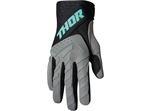 Thor Γάντια Spectrum Gray/Black/Mint