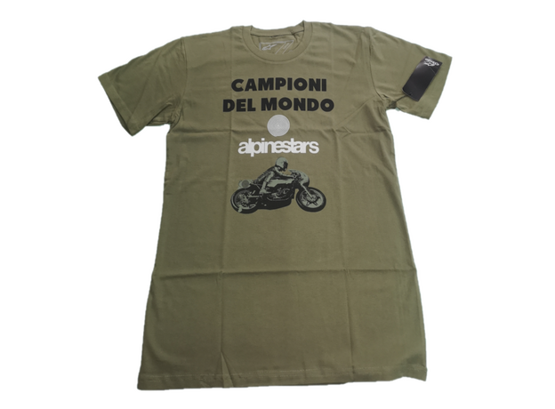 Alpinestars T-shirt Del Mondo Army Green