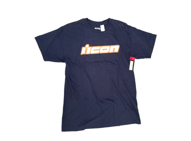 Icon T-shirt Slant Navy