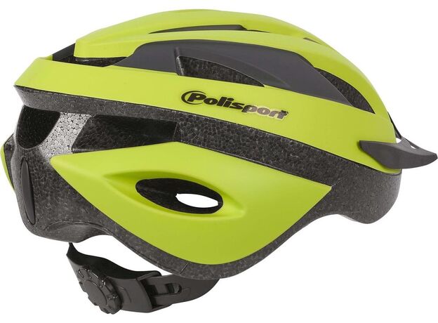 Polisport Ποδηλατικό Κράνος Sport Ride Lime Green/Black