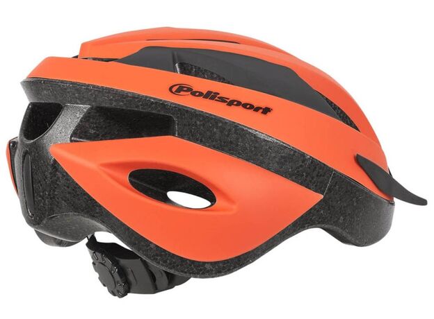 Polisport Ποδηλατικό Κράνος Sport Ride Orange/Black