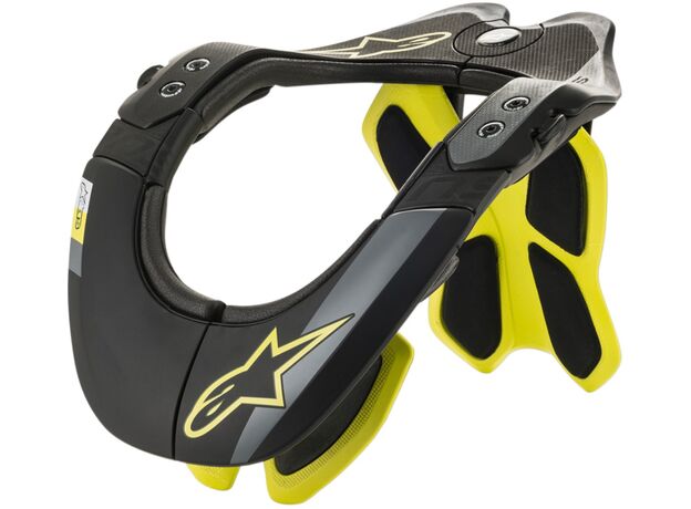 Alpinestars Κολάρο Λαιμού BNS Tech 2 Black/Yellow