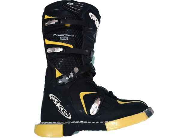 Askew Μπότες PowerTech 101 Black/Yellow