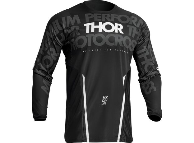 Thor Μπλούζα Pulse Mono Black/White