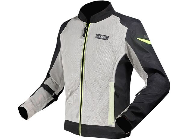 LS2 Jacket Airy Gray/Yellow