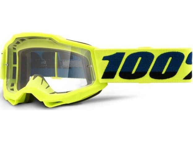 100% Παιδική Μάσκα Accuri 2® Fluorescent Yellow Clear