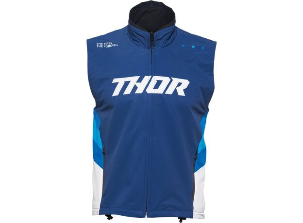 Thor Warm Up Vest Navy/White