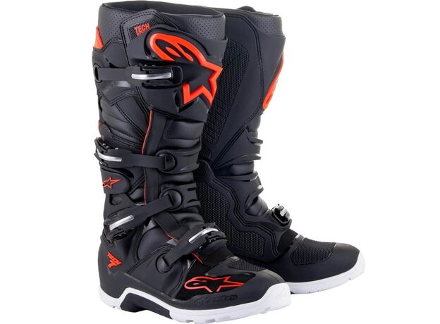 Alpinestars Μπότες Tech 7 Enduro Black/Red