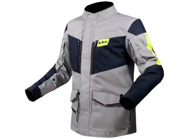 LS2 Jacket Metropolis EVO Titanium/Yellow