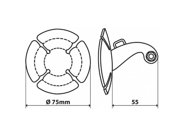 Lampa Βάση Στήριξης Action Camera | 90425