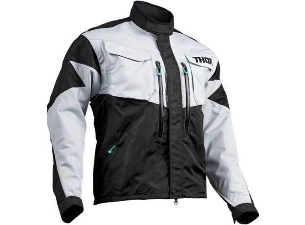 Thor Jacket S9 Terrain Grey/Black