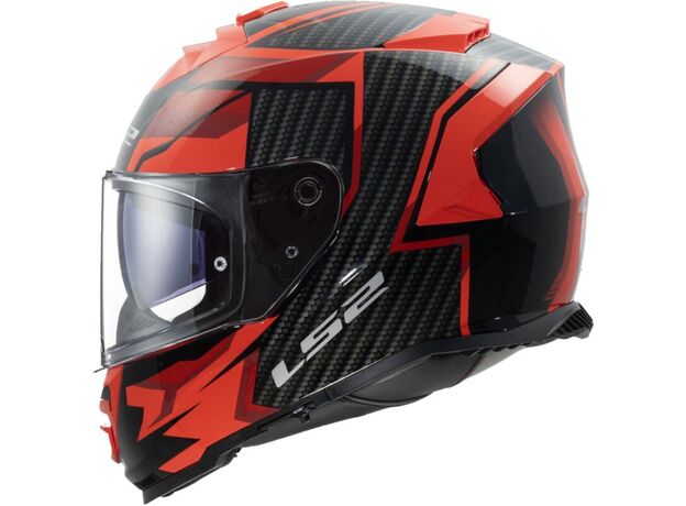 LS2 Κράνος Full Face FF800 Storm II Tracker Black/Red