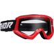 Thor Μάσκα Combat Racer Red/Black Clear